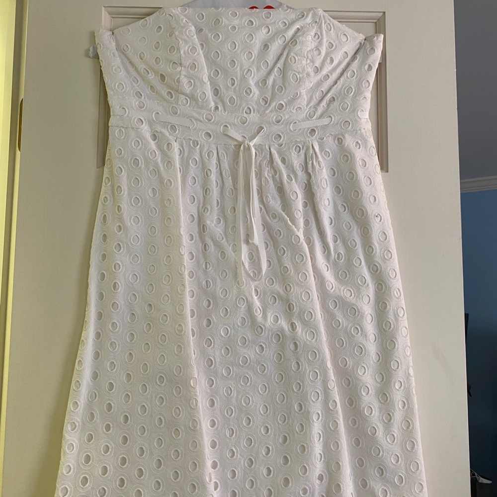 AUTHENTIC Lilly Pulitzer white eyelet dress